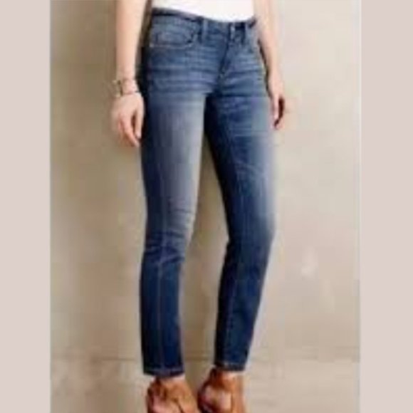 Anthropologie Pilcro &The Letterpress Womens No 27 Fit/Stet Straight Denim Jeans - Picture 2 of 11
